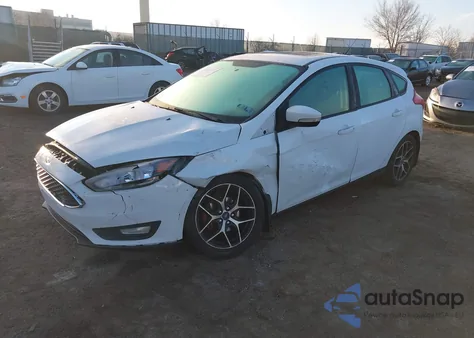 2018 Ford Focus Sel z USA, uszkodzony, nr VIN 1FADP3M28JL215769